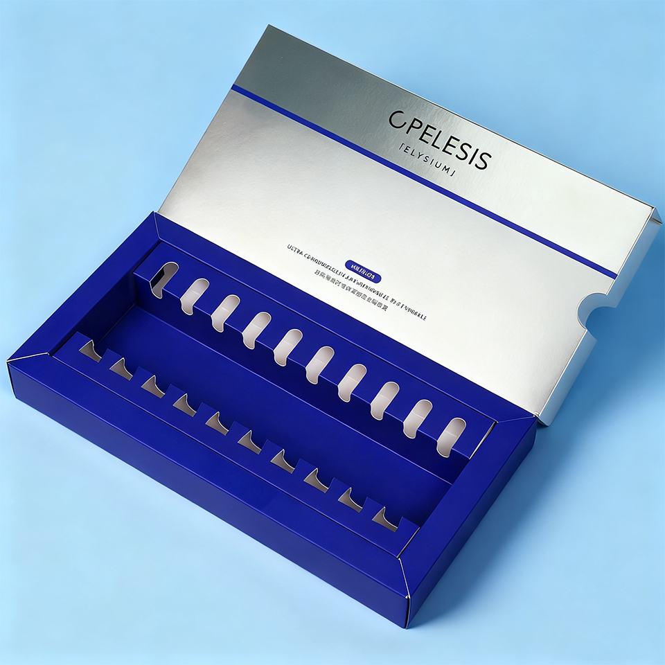 Luxury Skincare Logo - Caixa de gaveta de caixa de