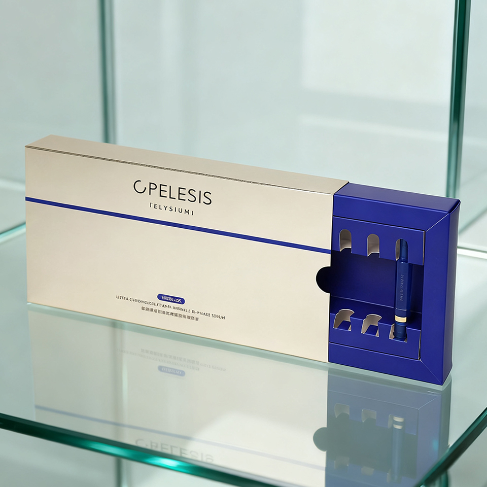 Caixa de gaveta de caixa de pr - Luxury Skincare Logo avaliação e preço
