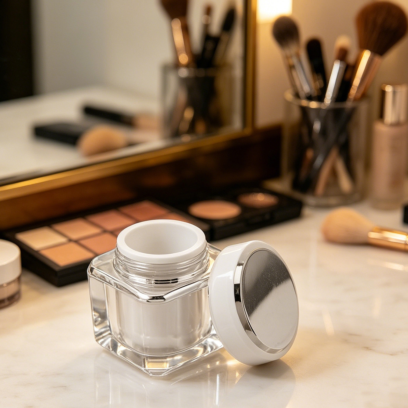Conjunto de Frascos de Vidro R - Luxury Skincare Packaging avaliação e preço