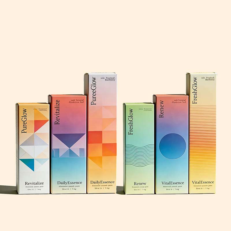 Caixas de Papel Personalizadas - Luxury Skincare Logo avaliação e preço