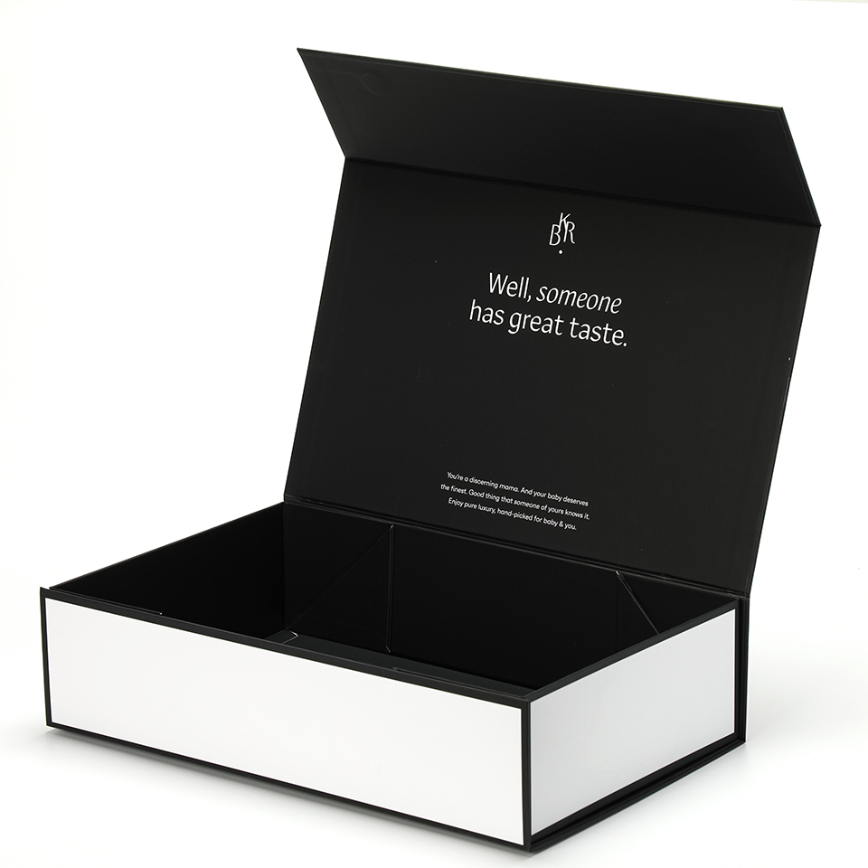 Caixa de Presente de Papelão R - Luxury Skincare Logo avaliação e preço