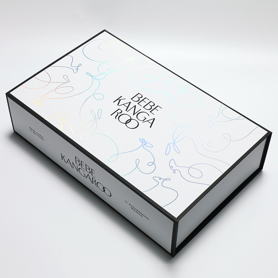 Caixa de Presente de Papelão R - Luxury Skincare Logo avaliação e preço