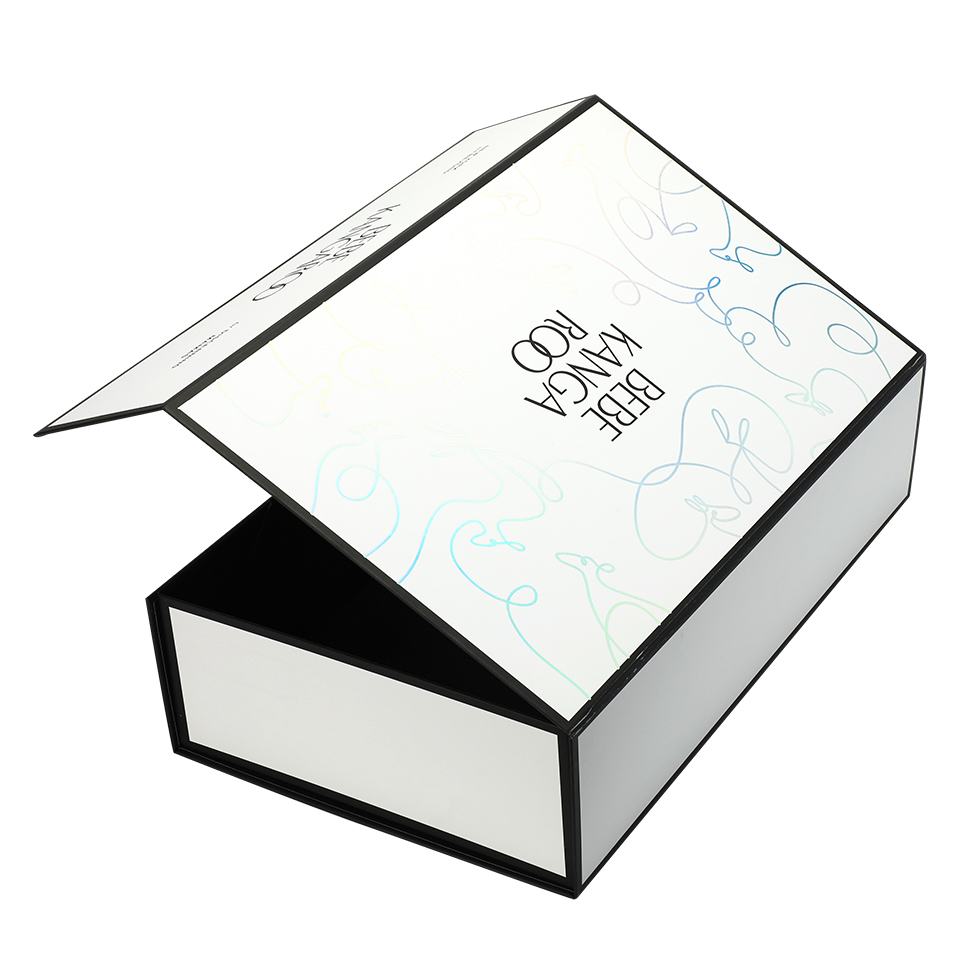 Caixa de Presente de Papelão R - Luxury Skincare Logo avaliação e preço